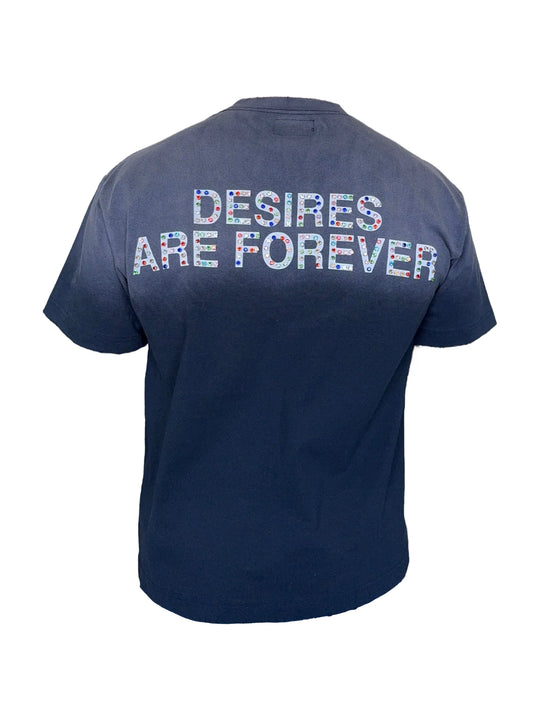Matiere De Desirs DIAMONDS T-SHIRT Navy
