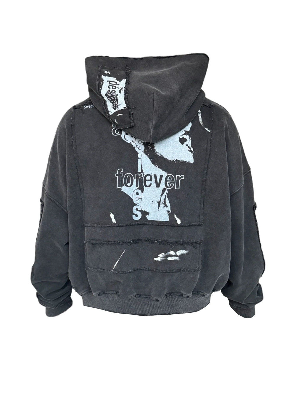 Matiere De Desirs ENCORE HOODIE ‘WASHED BLACK’