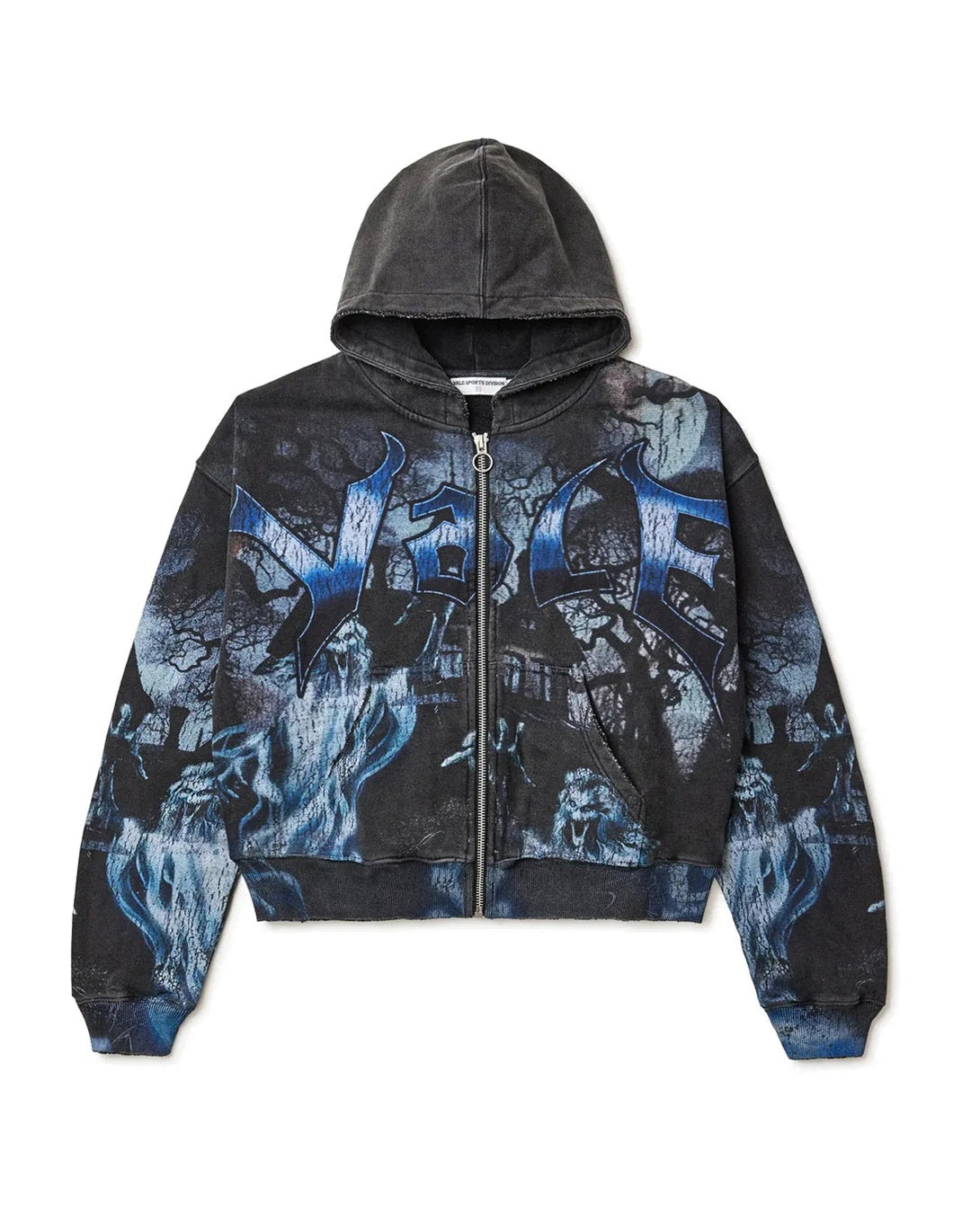 Vale Forever Classico Zip Up Hoodie Black – ReservedHollywood