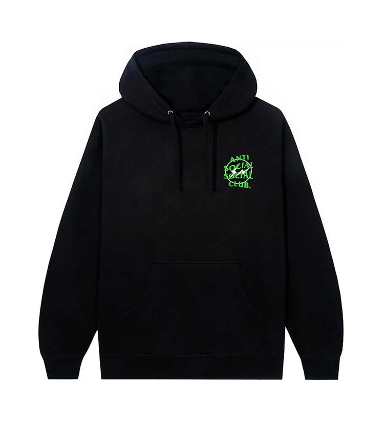 ASSC FRAGMENT PRECIOUS PETALS HOODIE BLACK/GREEN