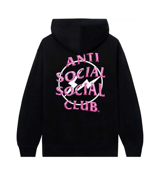 ASSC FRAGMENT PRECIOUS PETALS HOODIE BLACK/PINK