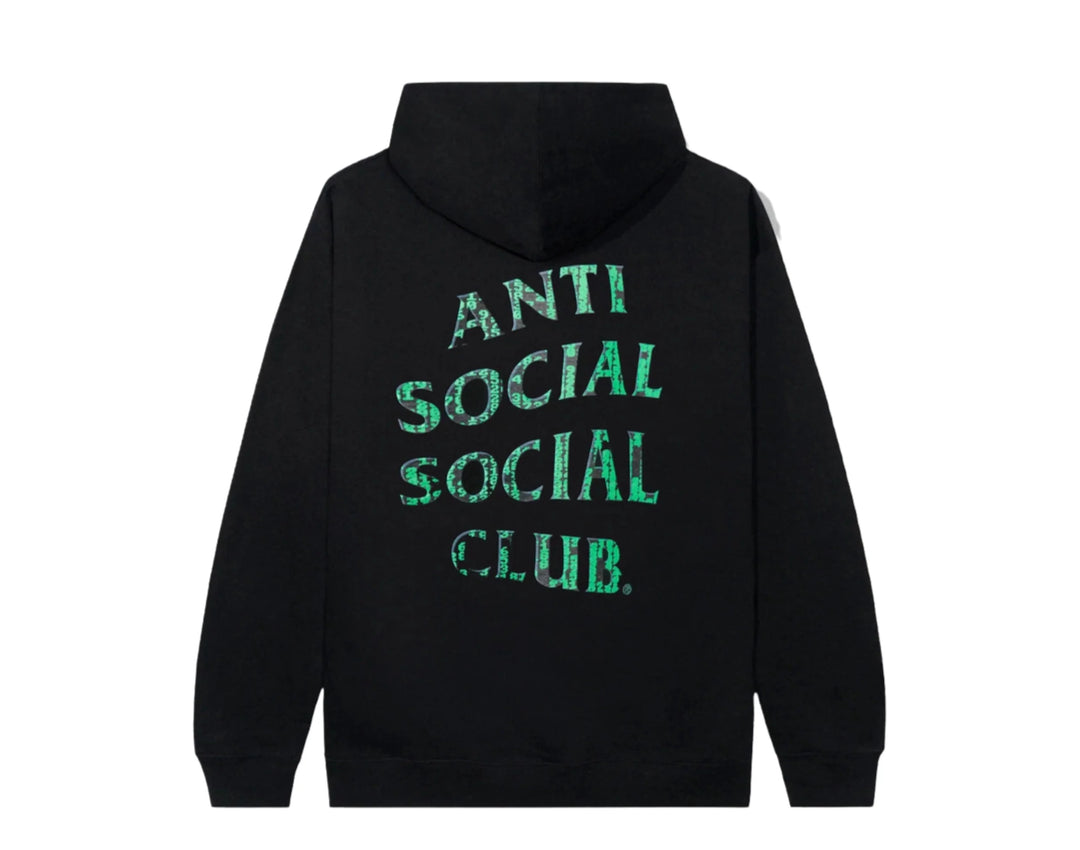 ASSC GLITCH BLACK HOODIE