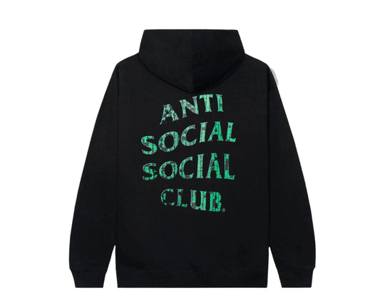 ASSC GLITCH BLACK HOODIE