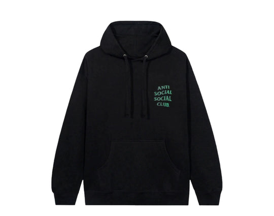 ASSC GLITCH BLACK HOODIE