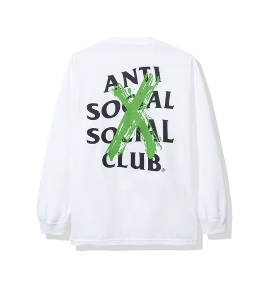 ASSC CANCELLED L/S WHITE/GREEN