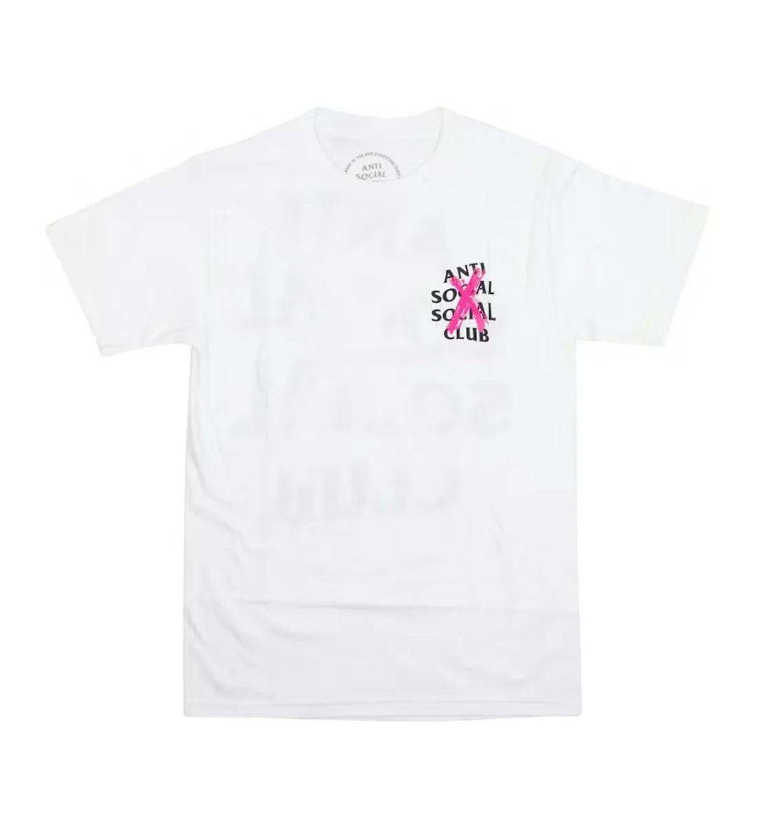 ASSC CANCELLED T-SHIRT WHITE/PINK