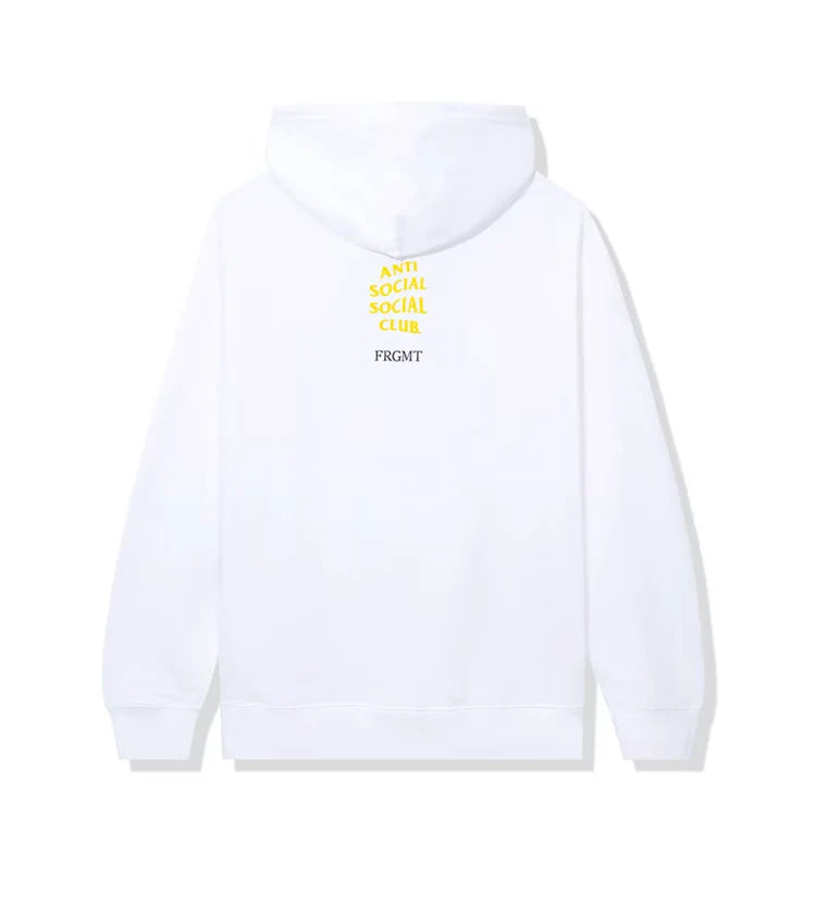 ASSC FRAGMENT INTERFERENCE HOODIE WHITE/YELLOW