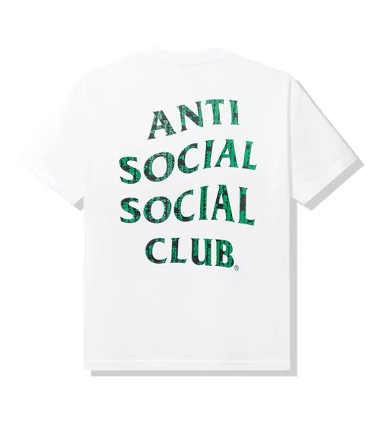 ASSC GLITCH TEE WHITE