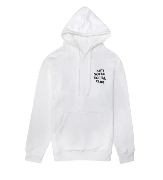 ASSC LOGO HOODIE WHITE