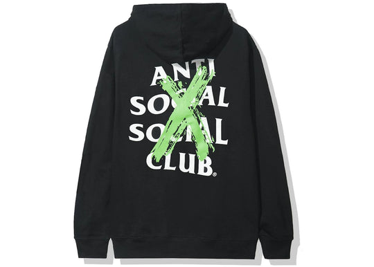 ASSC CANCELLED HOODIE BLACK GREEN