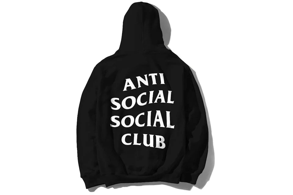 ASSC LOGO HOODIE BLACK