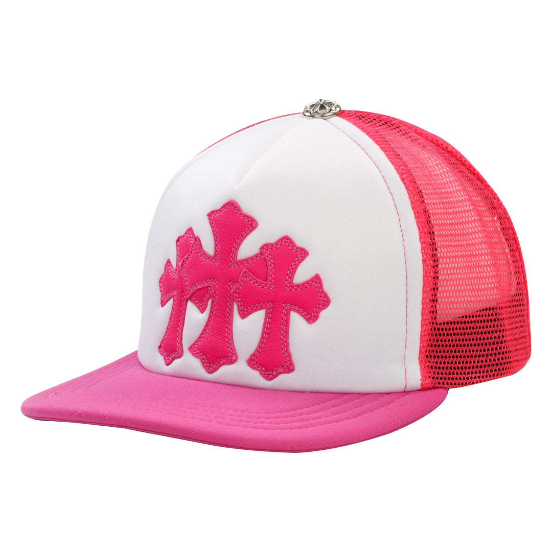 Chrome Hearts Cemetery Trucker Pink