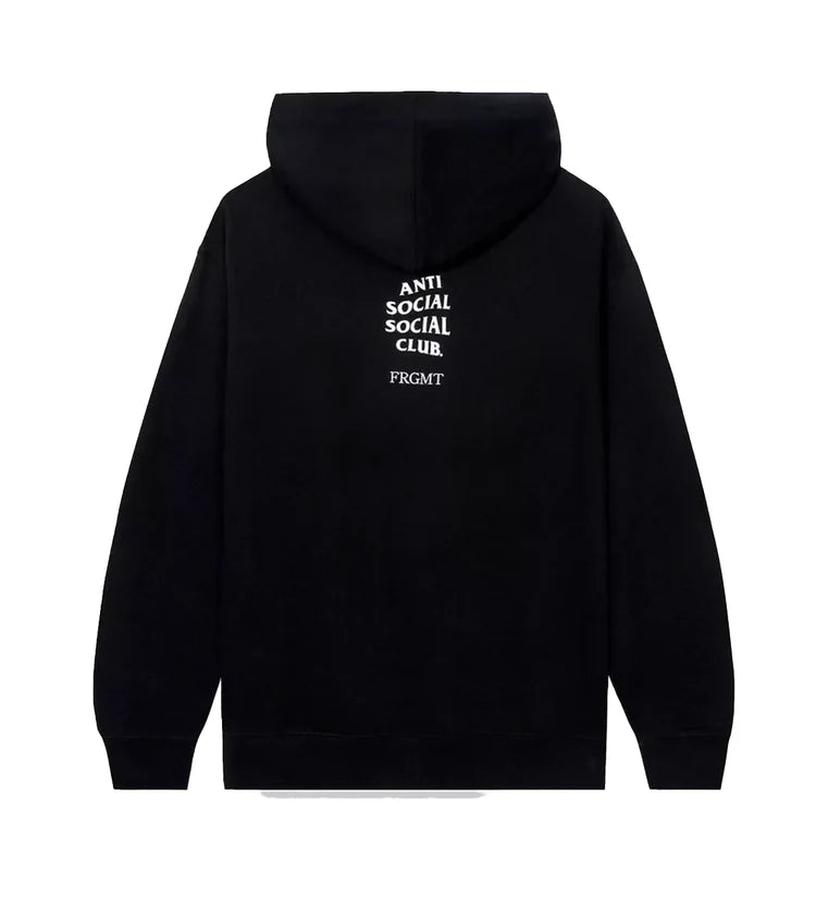 ASSC FRAGMENT INTERFERENCE HOODIE BLACK GREY