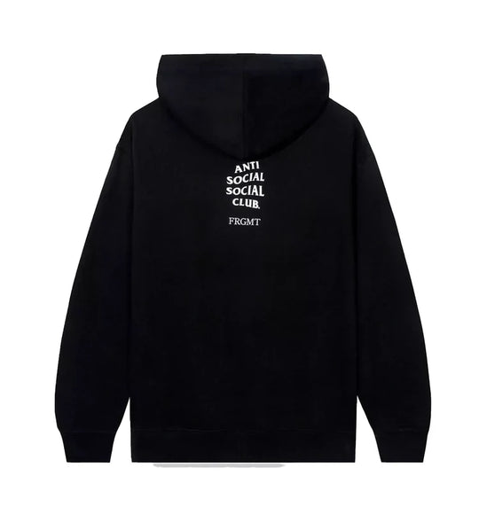 ASSC FRAGMENT INTERFERENCE HOODIE BLACK GREY