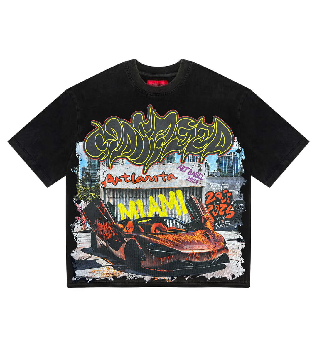 Godspeed Miami Artlanda Tee Black *Miami Exclusive*