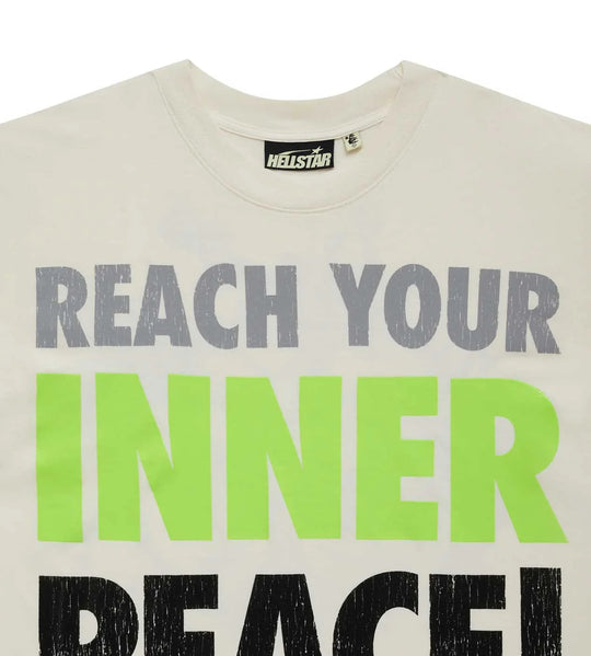 Hellstar Inner Peace Tee White/Green