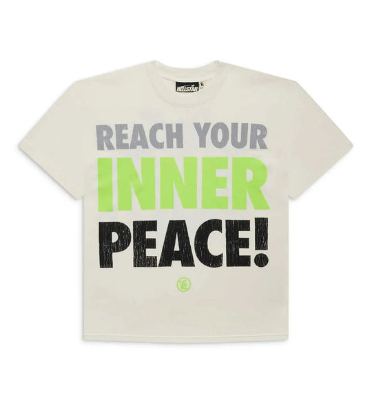 Hellstar Inner Peace Tee White/Green