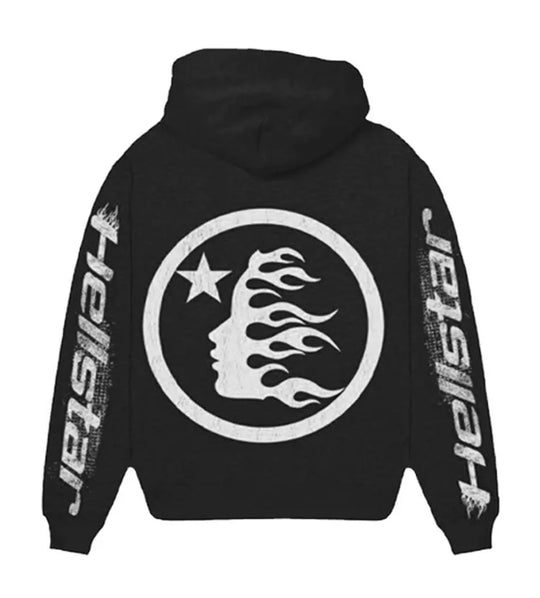 HELLSTAR SPEED HOODIE BLACK (OVERSEAS EXCLUSIVE)