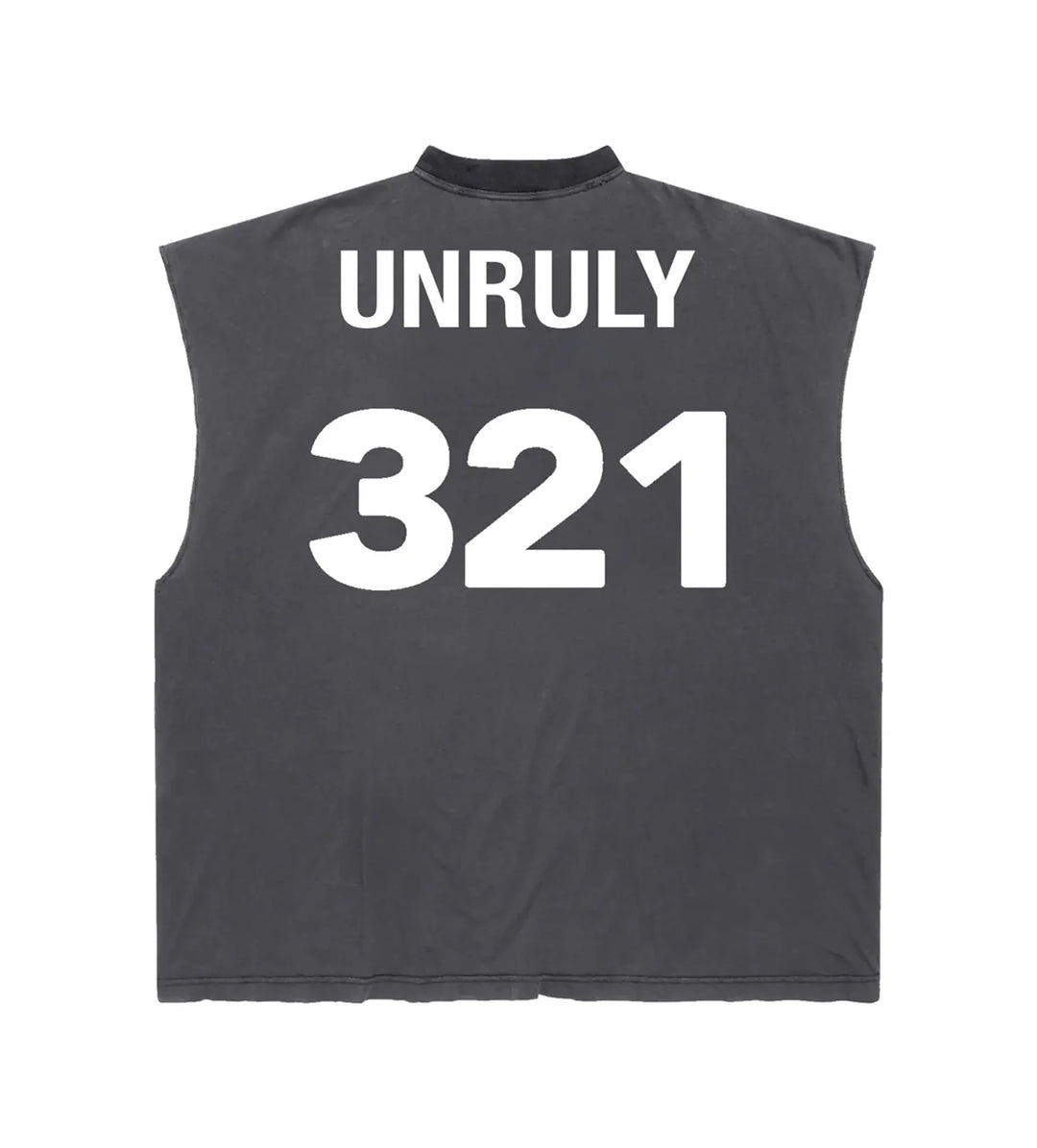 BOTTEGA DESIRES UNRULY DESIRES SLEEVELESS TEE BLACK