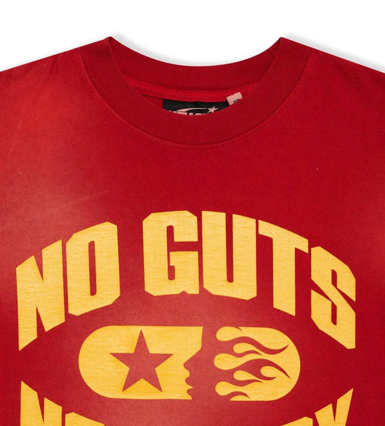 HELLSTAR SPORTS NO GUTS NO GLORY TEE RED