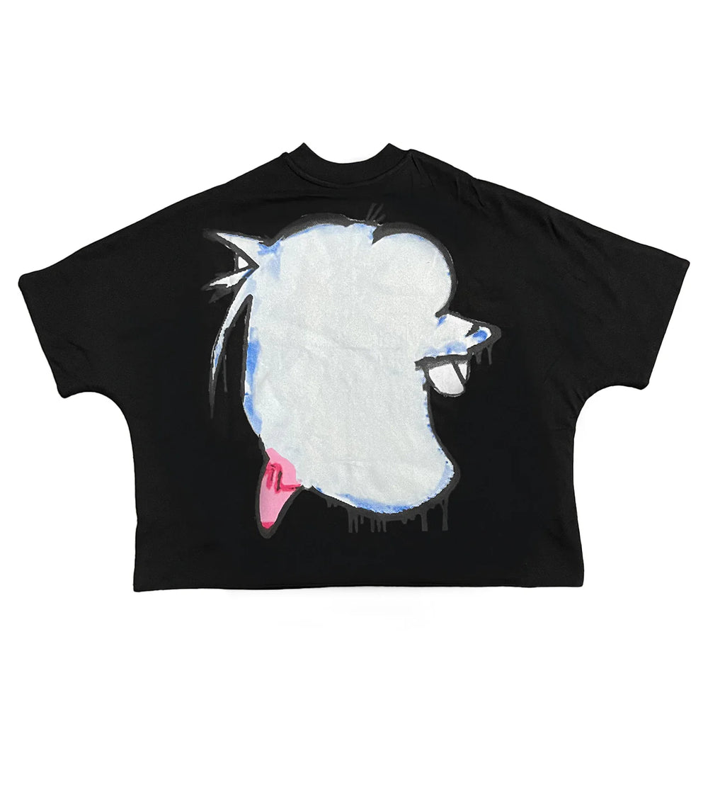 BILLIONAIRE STUDIOS BLOO CREATURE BLACK TEE