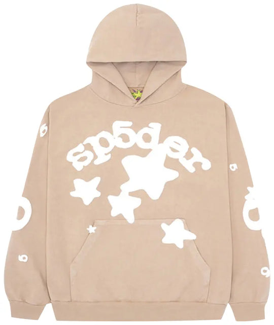 SP5DER BELUGA HOODIE SAND