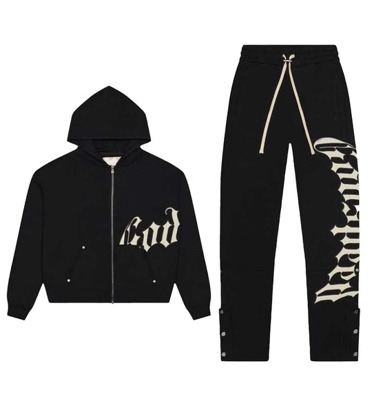 GODSPEED OG LOGO SWEATSUIT V2 BLACK