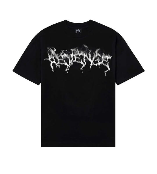 REVENGE SMOKE LIGHTNING TEE BLACK