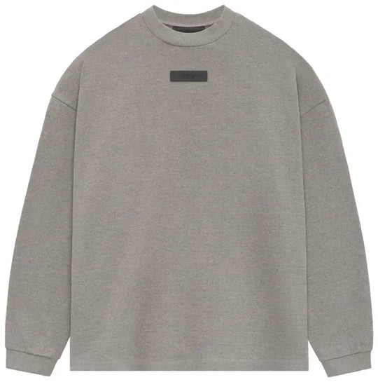 Essentials Heather Grey SS23 L/S Tee