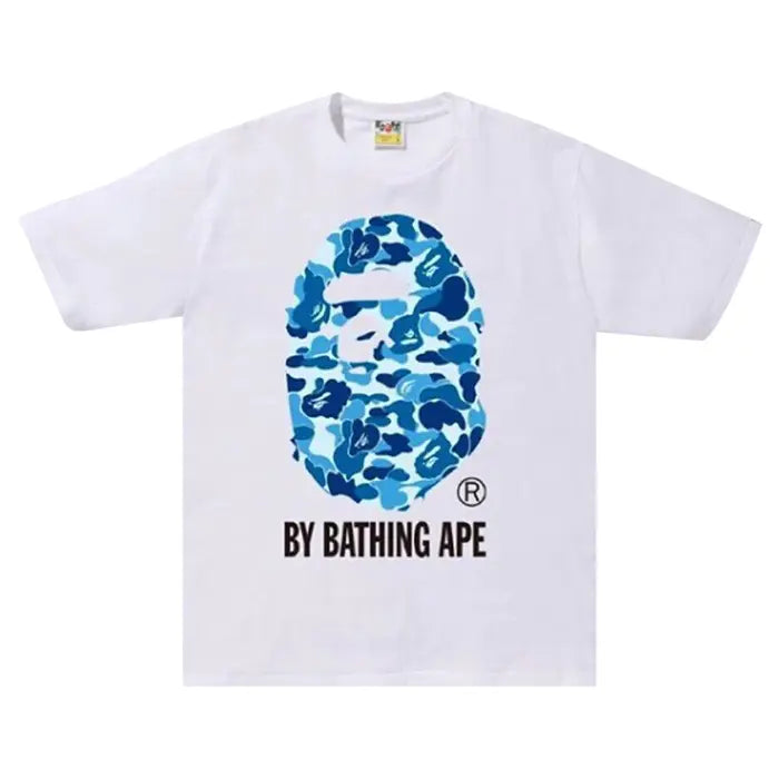 ABC Camo by Bathing Ape Tee White/Blue