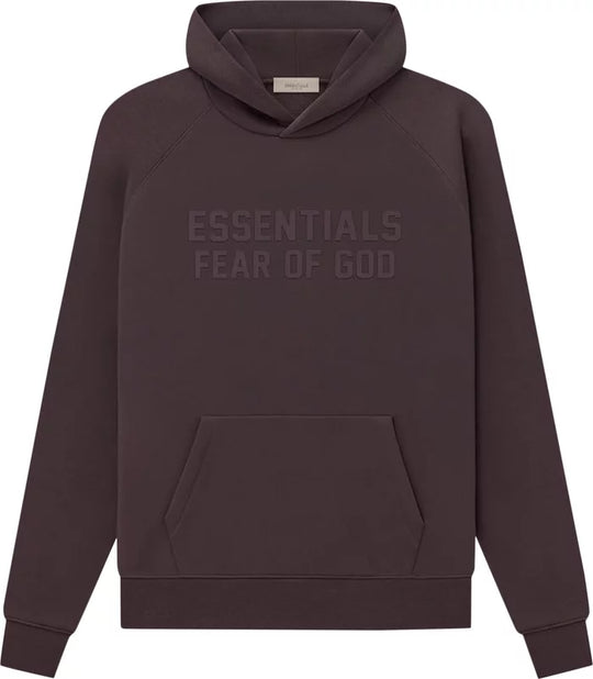 ESSENTIALS PLUM HOODIE