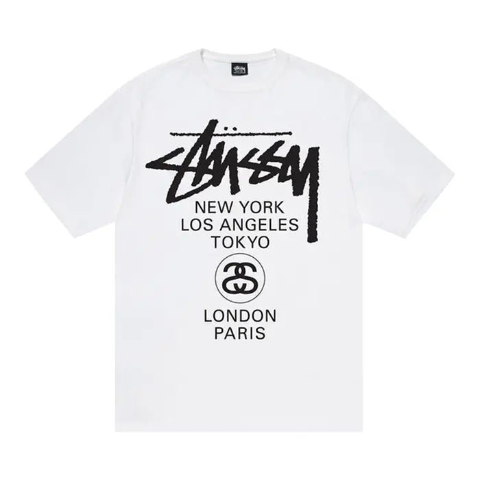 Stussy World Tour T-shirt White