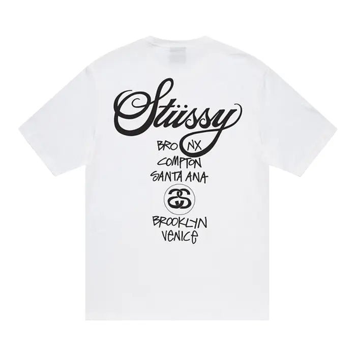 Stussy World Tour T-shirt White