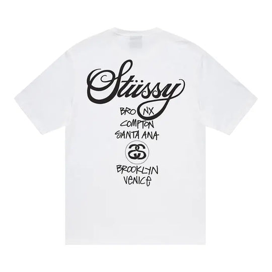 Stussy World Tour T-shirt White