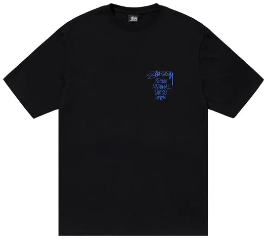 Stussy Tribe Stack Tee Black