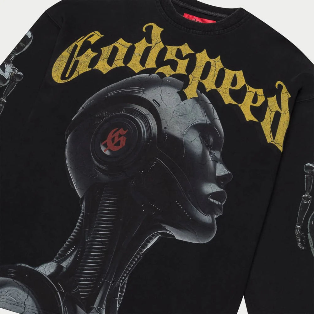 GODSPEED Alexa L/S Thermal Black Wash