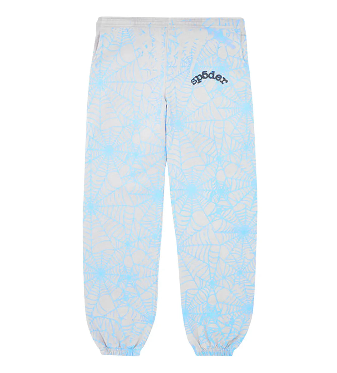 SP5DER AOP WEB HEATHER GREY SWEATPANTS