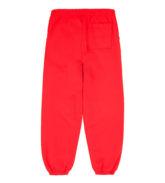 SP5DER P*NK V2 SWEATPANTS RED