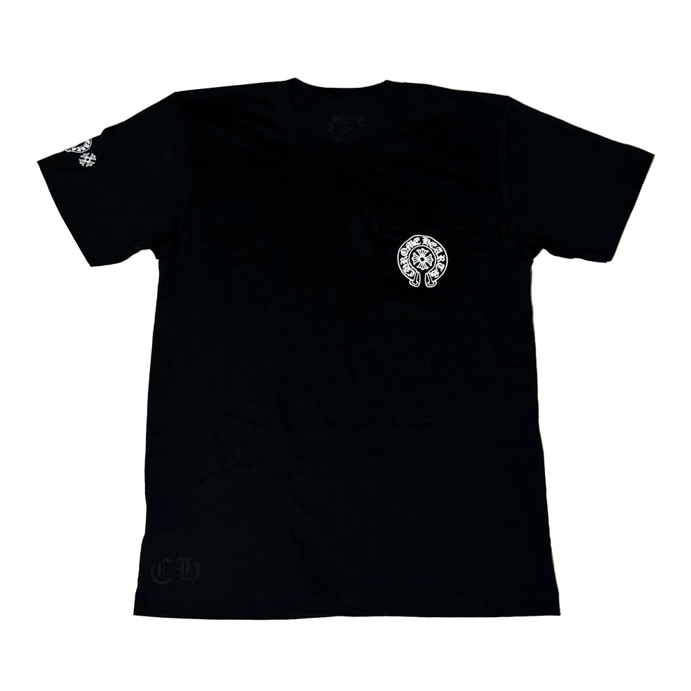 Chrome Hearts Gradient Floral T-Shirt Black