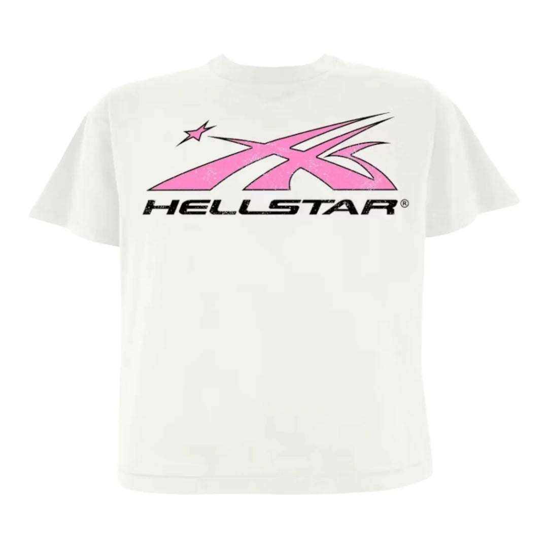 Hellstar Sport Logo Tee White