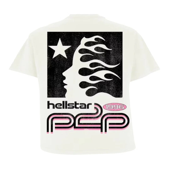 Hellstar Sport Logo Tee White