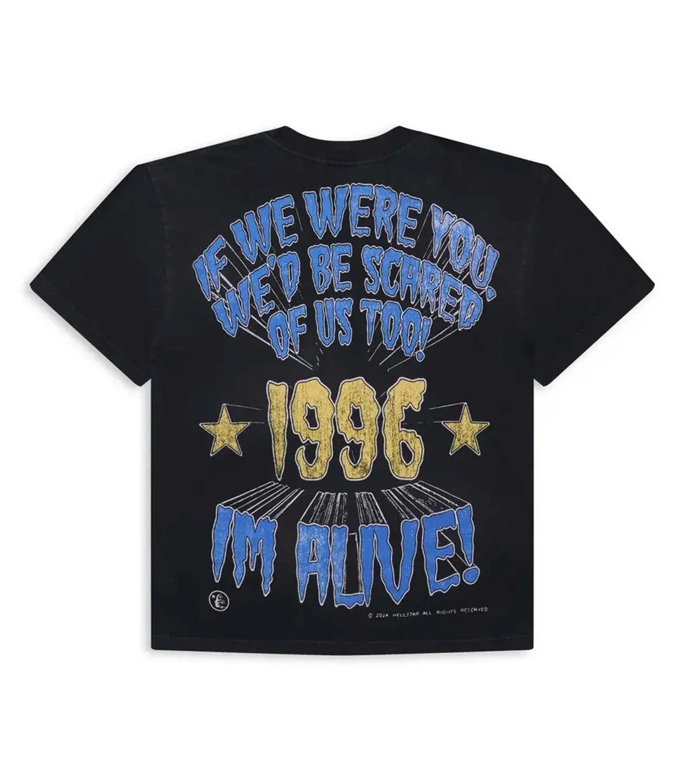 HELLSTAR HALLOWEEN 1996 P2P TEE BLACK