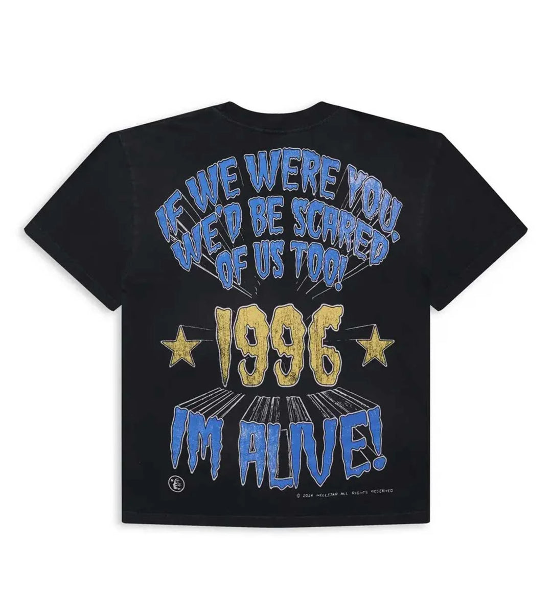 HELLSTAR HALLOWEEN 1996 P2P TEE BLACK