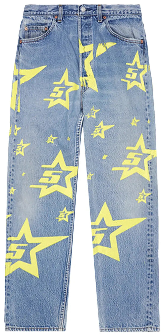 Sp5der 5Star Vintage 501 Denim Indigo