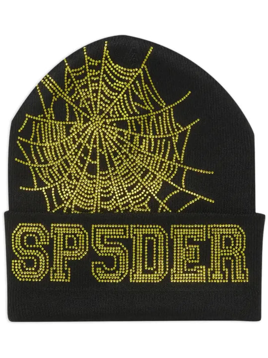 SP5DER WEB BEANIE BLACK