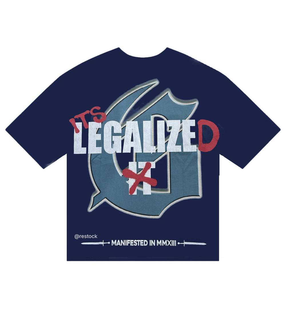 GODSPEED OUTDOOR BLUEBERRY TEE NAVY