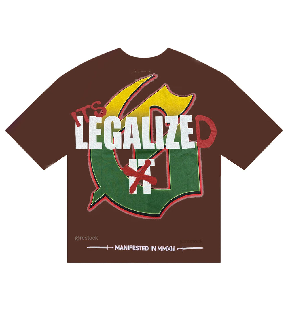 GODSPEED INDOOR GRABBA TEE BROWN