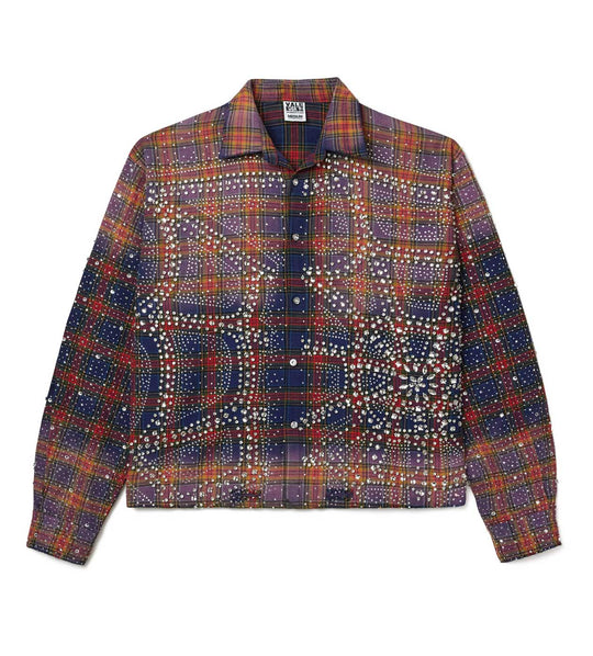 VALE FOREVER PURPLE FEVER FLANNEL PURPLE