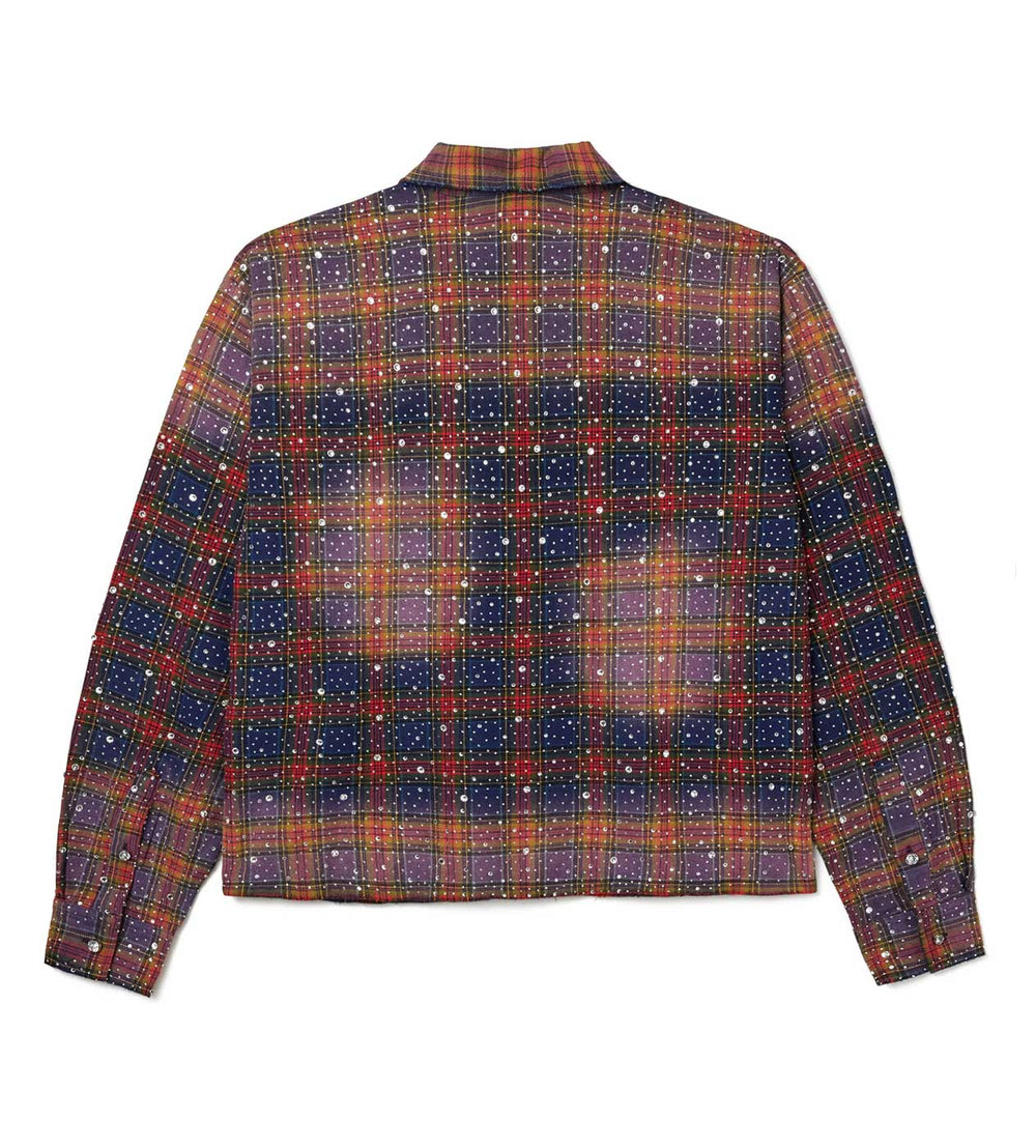 VALE FOREVER PURPLE FEVER FLANNEL PURPLE