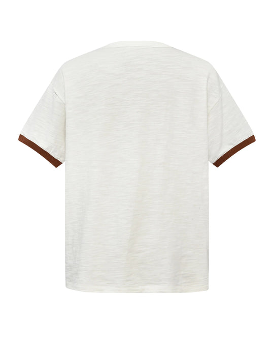 BIRTH OF ROYAL CHILD PEARL PATCHWORK TEE WHITE